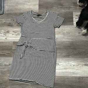 Tribal femme short sleeve dress